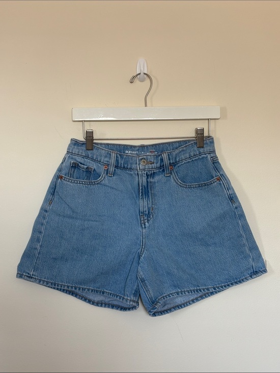 Old Navy Pants - Old Navy Women’s Light Blue Denim High-Rise Baggy Short HighWaist Women’s Shorts